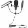 Microfon profesional pentru streaming si podcast