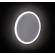 Oglinda cosmetica cu lupa x 3 si magnetica Deante ADR0821, lumina circulara calda si rece LED, incarcare USB, diametru 22 cm
