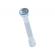 Racord flexibil 1,1/2″ x 40/50 hypo, piulita din plastic cu ventil chiuveta, sita din otel inoxidabil