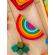 Curcubeu mediu jucarie handmade