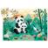 Puzzle djeco panda leo