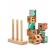 Puzzle vertical cu cuburi djeco puzz-up forest