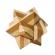 Joc logic iq din lemn bambus star cutie metal