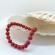 Bratara Traveller's Bijoux cu Perle Red Coral de la Swarovski®  6mm