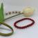 Bratara Traveller's Bijoux cu Perle Red Coral de la Swarovski®  6mm