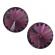 Cercei cu cristale de la Swarovski amethyst 8 mm