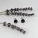 Cercei cu cristale de la Swarovski amethyst 8 mm