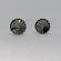 Cercei cu cristale de la Swarovski black diamond 8 mm