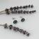 Cercei cu cristale de la Swarovski black diamond 8 mm