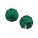 Cercei cu cristale de la Swarovski emerald 8 mm