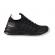 Sneakers Letoon Negru din material textil flexibil 2104