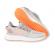 Sneakers Letoon gri-orange din material textil flexibil 2103