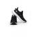 Sneakers Letoon negru-alb din material textil flexibil 2102