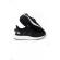 Sneakers Letoon negru-alb din material textil flexibil 2102