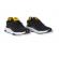 Sneakers Letoon negru-galben din material textil flexibil 2102