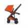 Carucior copii 2 in 1 greentom 100% ecologic black orange