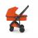 Carucior copii 2 in 1 greentom 100% ecologic black orange