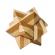 Joc logic iq din lemn bambus star in cutie metal