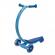 Trotineta zipster albastra cu roti led