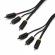 Serioux 3x rca m - 3x rca m cable 1.5m