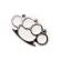 Set baston telescopic 65 cm argintiu + box craniu argintiu
