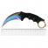 Cutit-karambit, rainbow blade, 18.5 cm