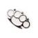 Set baston telescopic police, 49 cm + box craniu argintiu