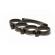Set baston telescopic police, 49 cm + box craniu negru