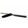 Set baston telescopic flexibil negru 47 cm si box craniu auriu
