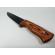 Cutit de vanatoare, reign of black, 33 cm