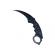 Lanterna cu electrosoc cu acumulator, led, cutit karambit inclus