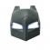 Masca batman ideallstore®, dark knight, pvc, led, negru