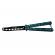 Pachet 4 cutite, de antrenament, otel inoxidabil, multicolor, 22 cm