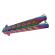 Set 2 cutite ideallstore®, karambit si fluture, otel inoxidabil, multicolor