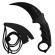 Set cutit briceag karambit cs:go, black,negru, plus teaca si snur + cutit briceag karambit cs:go, multicolor,fade, plus teaca si snur
