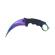 Set box, model 2019, cu snur si cutit, karambit, fade, 18.5 cm