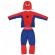 Set costum spiderman s, 100-110 cm si lansator cu ventuze