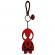 Breloc spiderman pentru copii, cauciuc, rosu, 22 cm
