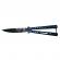 Briceag fluture, sea blade, otel inoxidabil, albastru, 22 cm