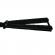 Briceag fluture de antrenament, wave blade, 22 cm, negru