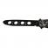 Cutit, briceag fluture, butterfly, scared skulls, pentru antrenament, 22 cm, gri
