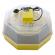 Incubator electric pentru oua, cleo 5th, termometru si termohigrometru, galben