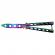 Briceag fluture ideallstore, butterfly clash, antrenament, 22 cm, multicolor