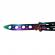 Briceag fluture ideallstore, butterfly clash, antrenament, 22 cm, multicolor
