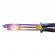 Briceag fluture, antrenament, shark dinasty, otel inoxidabil, multicolor, 24 cm