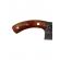 Cutit-satar, japonez, ideallstore®, forjat manual, full tang 26 cm, otel inoxidabil, maner lemn, husa piele