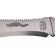 Maceta de vanatoare ideallstore®, usa croc, otel inoxidabil, argintie, 47 cm