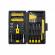 Set de scule cu 45  functii, borseta poliester, 12 biti, surubelnite, ruleta, 220 x 115 x 55 mm