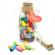 Borcan handmade personalizat100 motive - Te iubesc flori parfumate 25cm