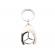 Breloc de chei ideallstore, mercedes, 7.5 cm, metal, argintiu